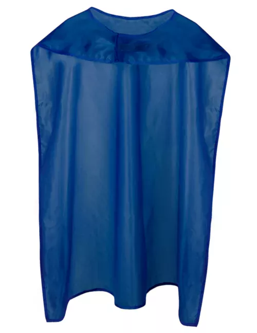 Photo du produit Kit cape et masque de super héros bleu adulte