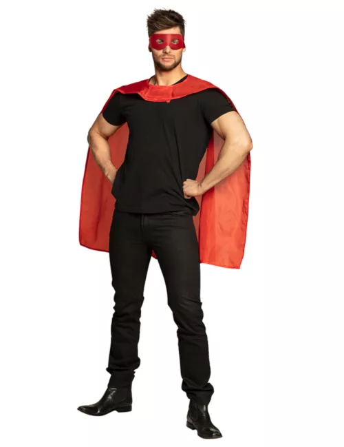 Photo du produit Kit super héros rouge adulte