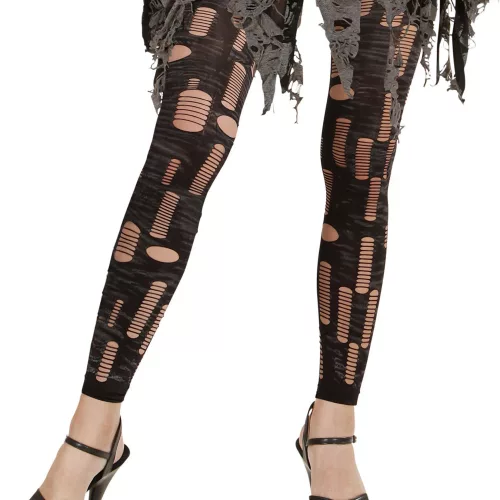 Photo du produit Legging lambeaux zombie femme