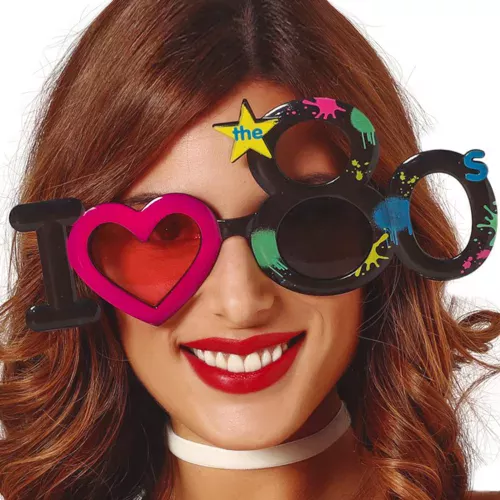 Photo du produit Lunettes I love 80's adulte