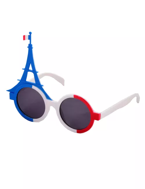 Photo du produit Lunettes supporter tour eiffel France adulte