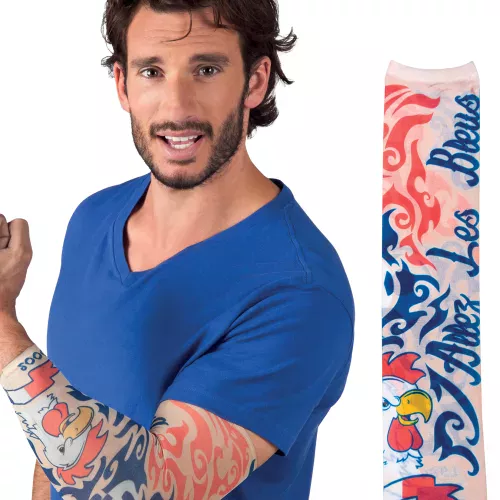 Photo du produit Manche tatouage supporter France