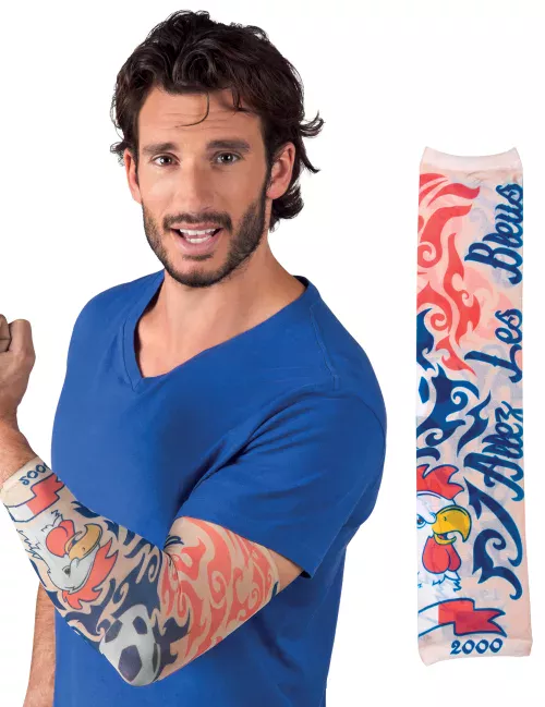 Photo du produit Manche tatouage supporter France