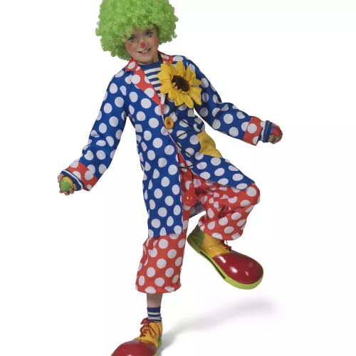 Photo du produit Manteau clown à motifs pois enfant
