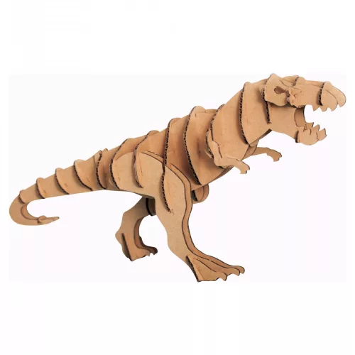 Photo du produit Maquette tyrannosaure en carton 20 x 7 x 10 cm