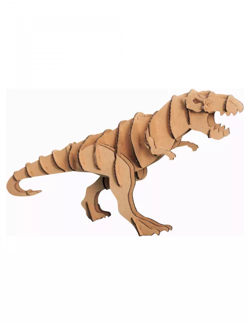 Photo du produit Maquette tyrannosaure en carton 20 x 7 x 10 cm