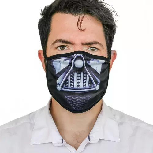 Photo du produit Masque cache nez imprimé seigneur obscur adulte