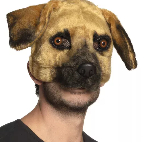 Photo du produit Masque chien peluche adulte