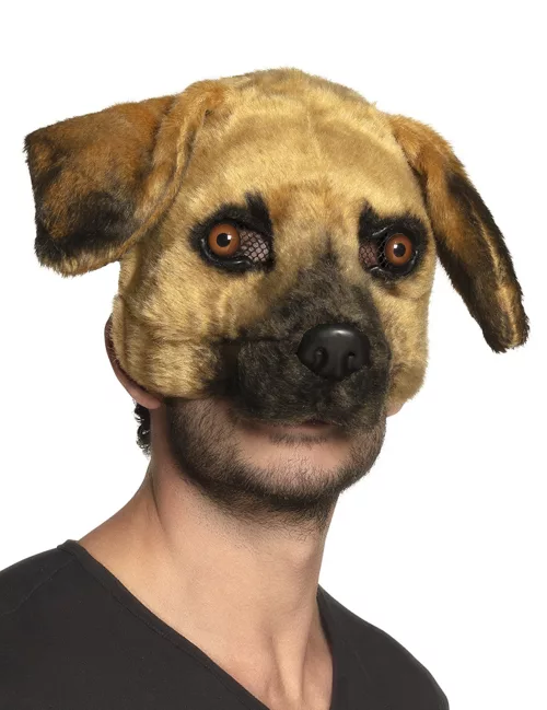 Photo du produit Masque chien peluche adulte