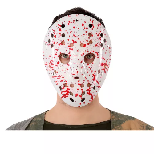 Photo du produit Masque de hockey ensanglanté