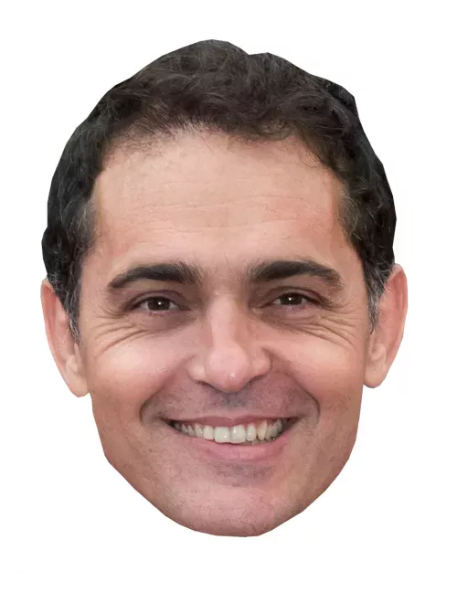 Photo du produit Masque en carton braqueur Pedro Alonso
