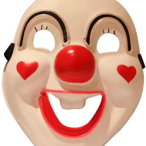 Photo du produit Masque luxe LED clown rigolo adulte