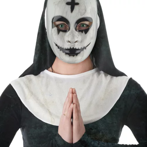 Photo du produit Masque nonne satanique adulte