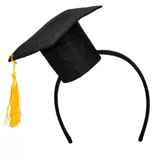 Photo du produit Mini chapeau de diplomé adulte
