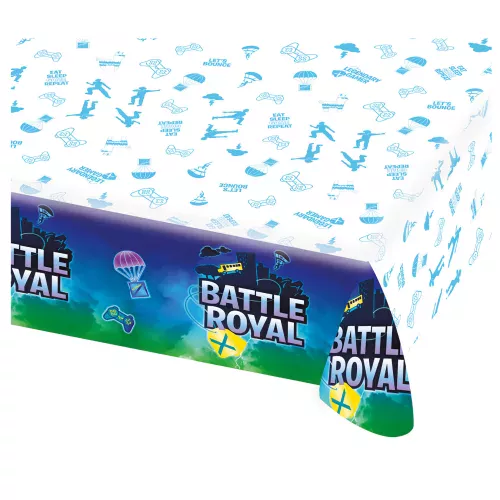 Photo du produit Nappe en plastique battle royale 137 x 243 cm
