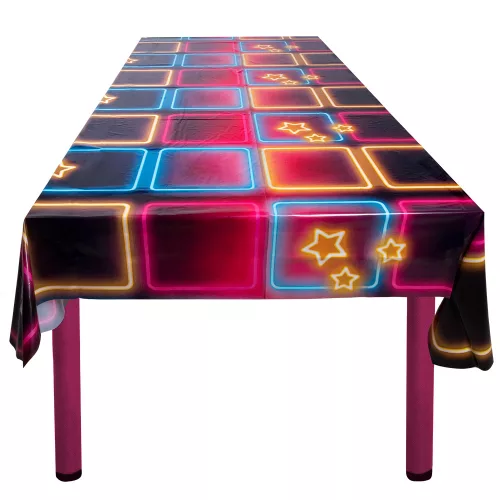 Photo du produit Nappe en plastique Disco Fever 180 x 130 cm