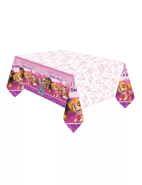 Photo du produit Nappe en plastique rose Pat'Patrouille 137 x 274 cm