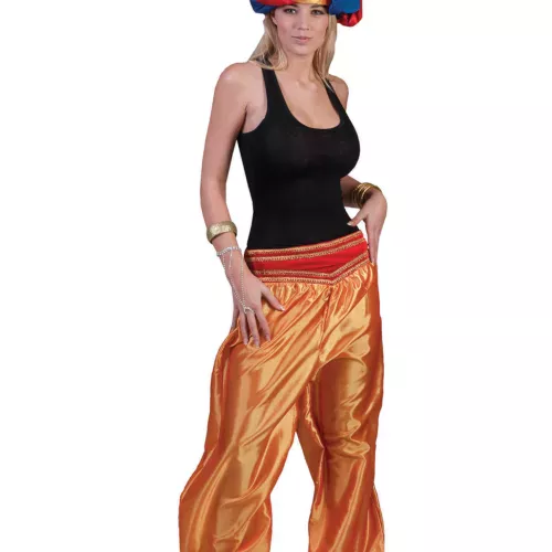 Photo du produit Pantalon doré danseuse femme