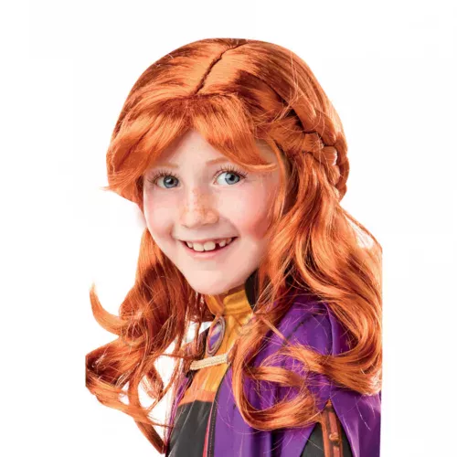 Photo du produit Perruque Anna La Reine des Neiges 2 fille