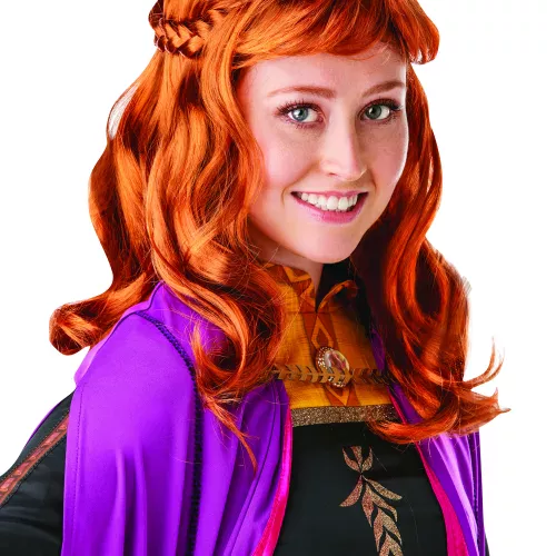 Photo du produit Perruque Anna La Reine des neiges 2 femme