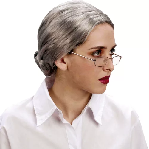 Photo du produit Perruque à chignon Grand-mère femme