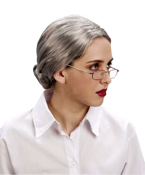 Photo du produit Perruque à chignon Grand-mère femme