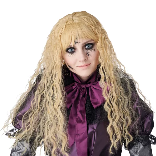 Photo du produit Perruque longue ondulée blonde enfant