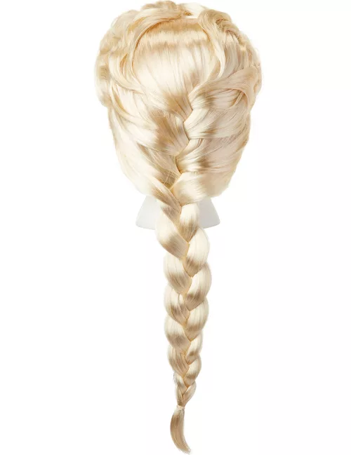 Photo du produit Perruque luxe Elsa La Reine des Neiges 2 fille