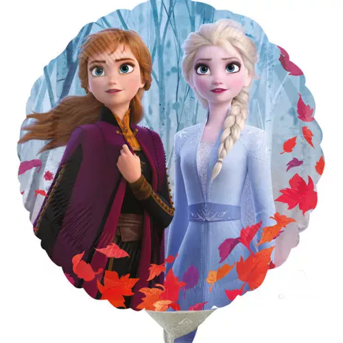 Photo du produit Petit ballon aluminium rond La Reine des Neiges 2 23 cm