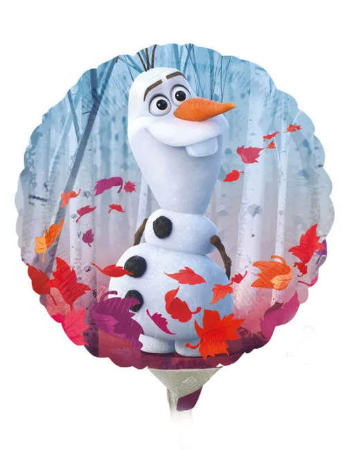 Photo du produit Petit ballon aluminium rond La Reine des Neiges 2 23 cm