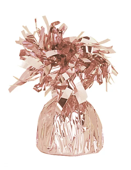Photo du produit Poids ballon rose gold métallisé