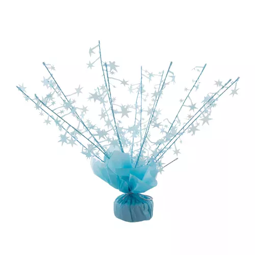 Photo du produit Poids pour ballon hélium étoiles bleu 250 gr