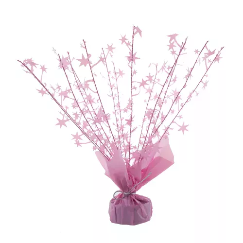 Photo du produit Poids pour ballon hélium étoiles rose 250 gr