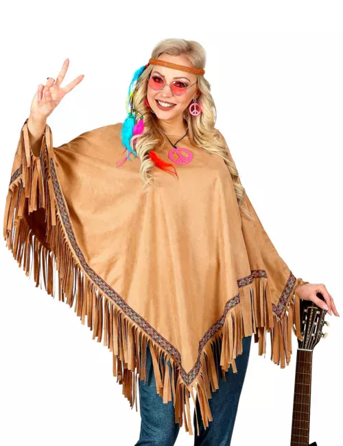 Photo du produit Poncho luxe indien adulte
