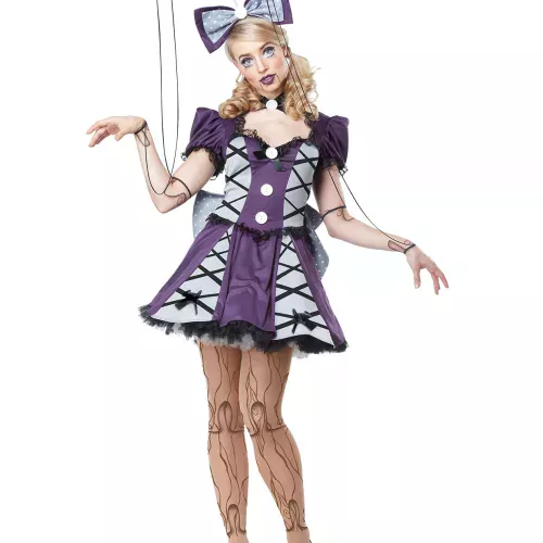 Photo du produit Déguisement de poupée marionnette luxe femme