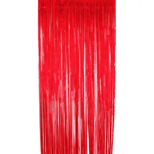 Photo du produit Rideau scintillant rouge