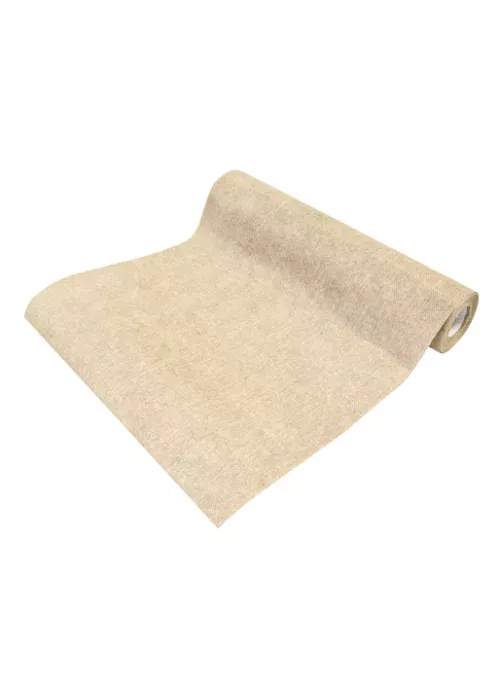 Photo du produit Chemin de table intissé effet coton naturel 28 cm x 5 m