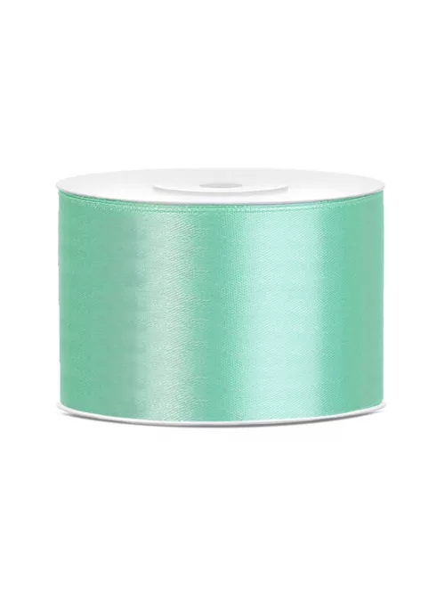 Photo du produit Ruban satin vert menthe 5 cm x 25 m