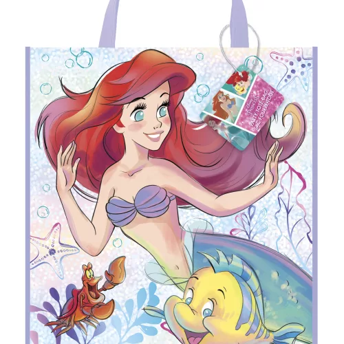 Photo du produit Sac cadeau La Petite Sirène Ariel 33 x 28 cm