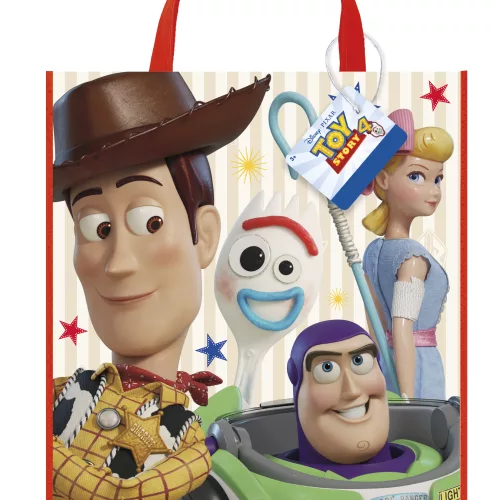 Photo du produit Sac cadeaux en plastique Toy Story 4 33 x 28 cm