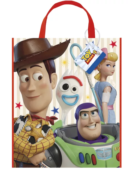 Photo du produit Sac cadeaux en plastique Toy Story 4 33 x 28 cm