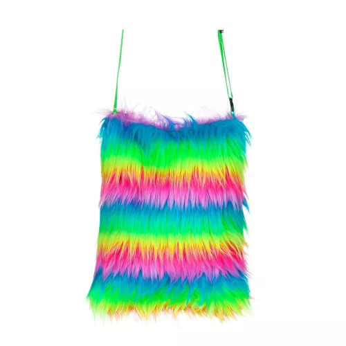 Photo du produit Sac en peluche multicolore
