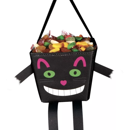 Photo du produit Sac petit chat rigolo avec bras et jambes 17 cm