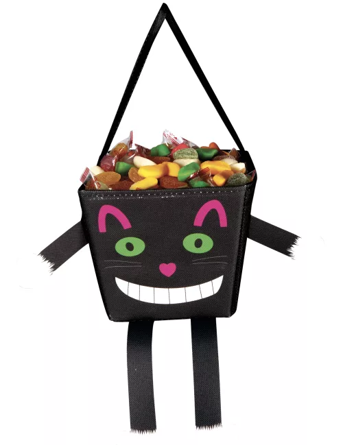 Photo du produit Sac petit chat rigolo avec bras et jambes 17 cm