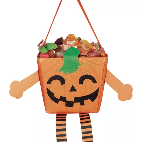 Photo du produit Sac petite citrouille avec bras et jambes 17 cm