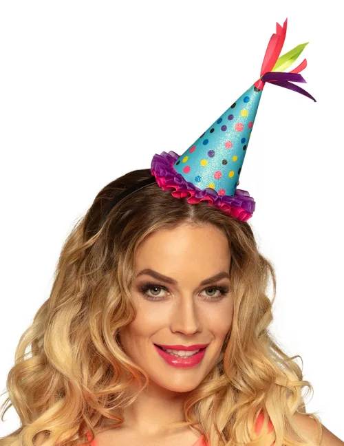 Photo du produit Serre-tête chapeau de fête adulte