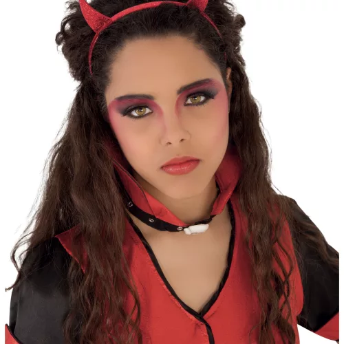 Photo du produit Serre-tête diablesse rouge fille