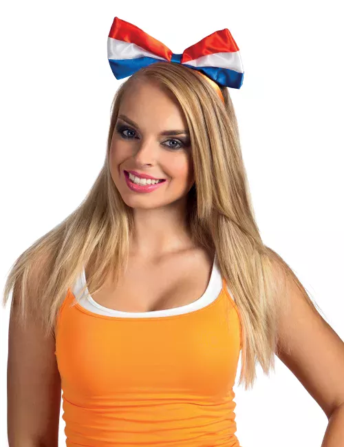 Photo du produit Serre-tête drapeau supporter Pays-Bas adulte