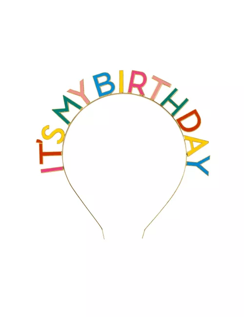 Photo du produit Serre-tête It's my Birthday adulte