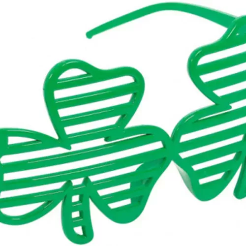 Photo du produit Lunettes humoristiques trèfles verts Saint-Patrick